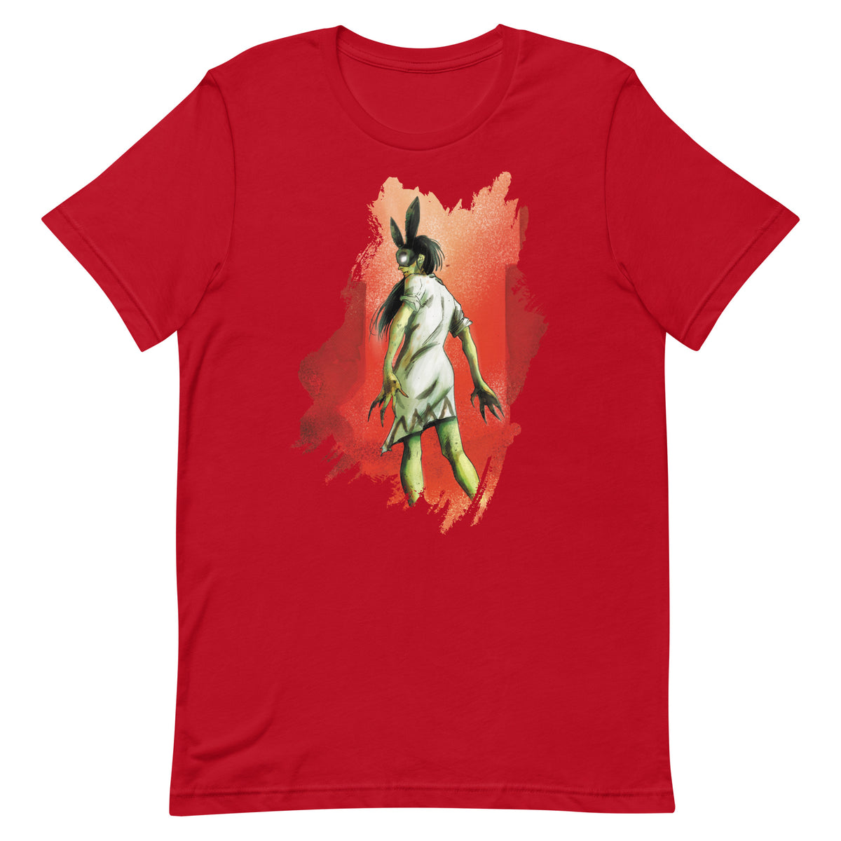 アクメドラビ★WANTED RABBIT ARTWORK SHORT SLEEVE T-SHIRT_2色 acme de la vie