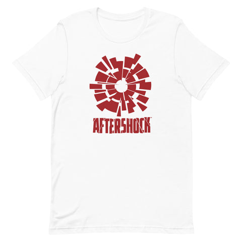 AfterShock Logo Unisex T-shirt White