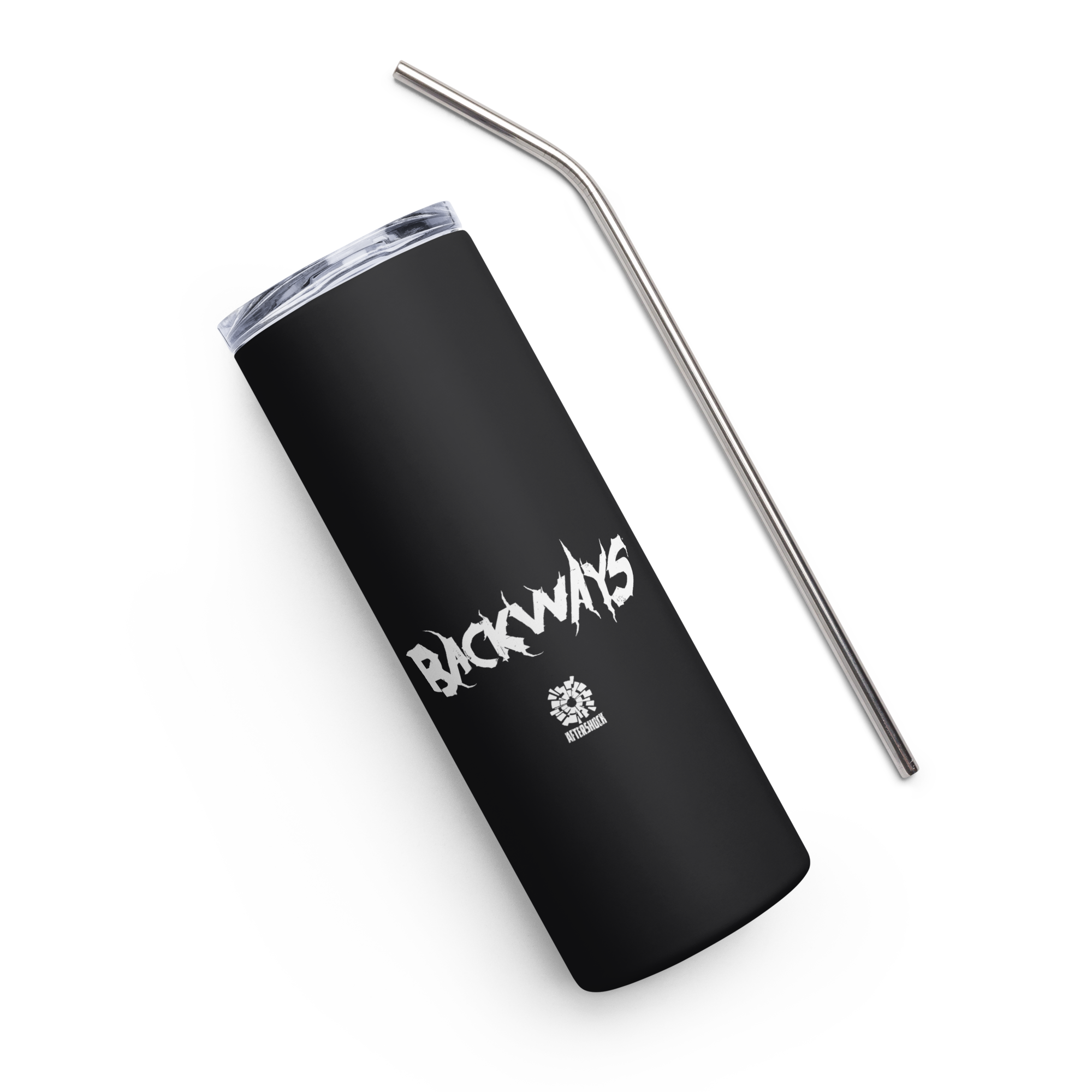Backways Stainless Steel Tumbler – AfterShockComics
